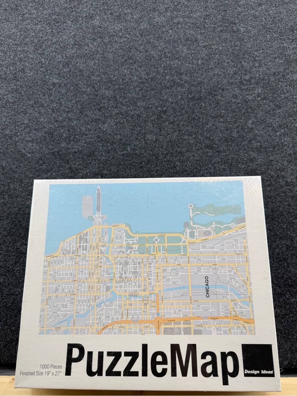 Design Ideas 1000 Piece Chicago Map Jigsaw Puzzle 19" x 27" MPN 6600305